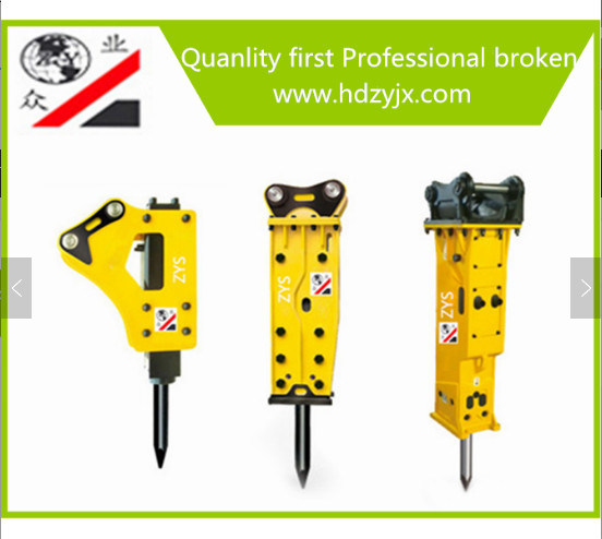 Chinese wholesale Soosan Breaker Chisel - Hydraulic Breaker Hammer with Various Chisel From Handan Zhongye of China – Zhongye