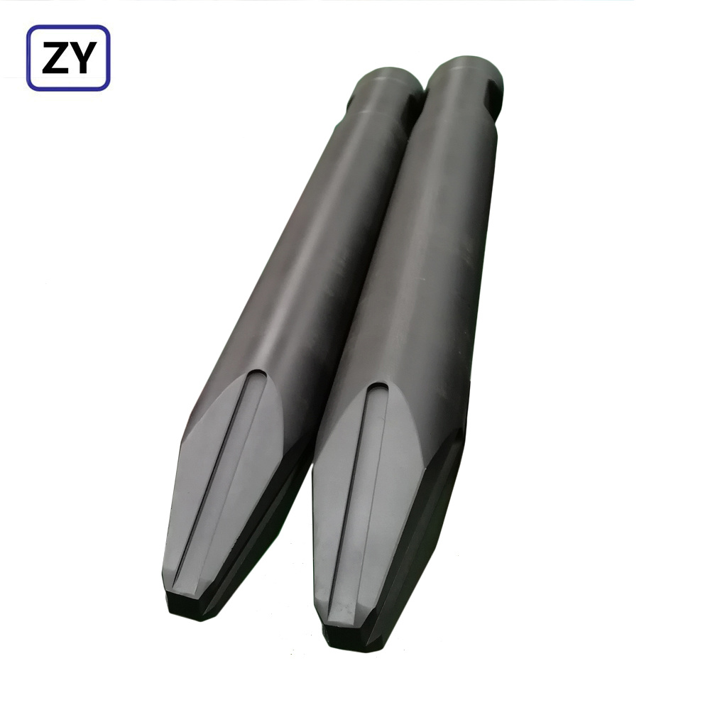 Best quality Hydraulic Breaker 175mm Chisel - Soosan Series Sb60/70/81/100/121/131/151 Rock Breaker Chisel for Hydraulic Breaker – Zhongye