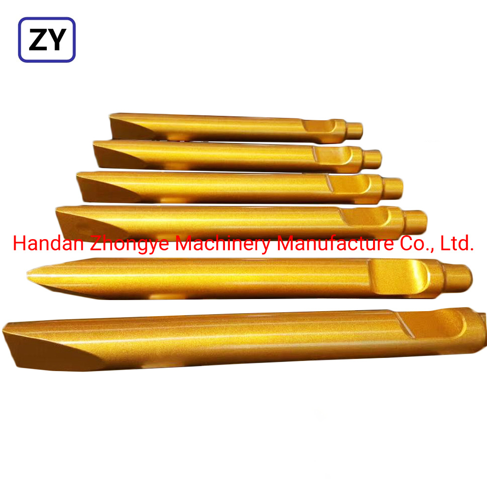 China OEM China Supplier Wholesale Hydraulic Hammer Hydraulic Breaker Chisel - NPK H-8X/E218 Hydraulic Breaker Chisel Hammer Chisel Tool Rod – Zhongye