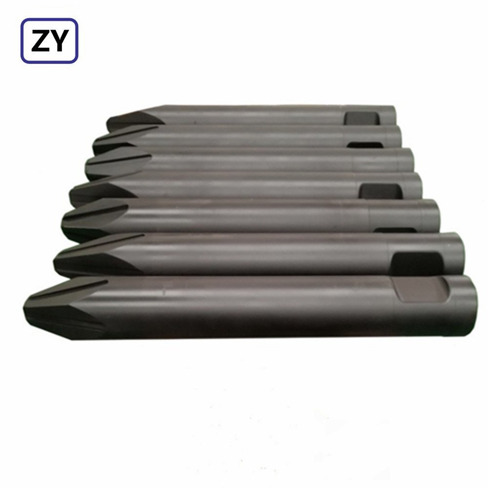 Special Price for Demolition Hammer Chisel Bits - Hanwoo Rhb313 Breaker Chisel for Hydraulic Hammer Parts Supplier – Zhongye
