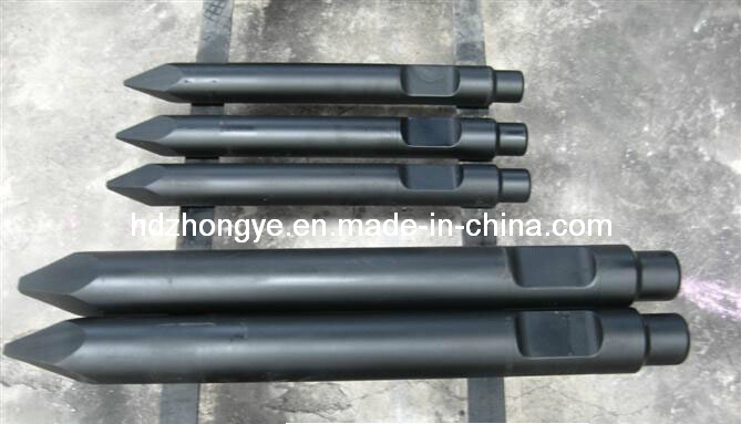 High Performance Hydraulic Concrete Breaker For Excavator - So0san Su120 Hydraulic Breaker Chisel for New Model Sells – Zhongye detail pictures