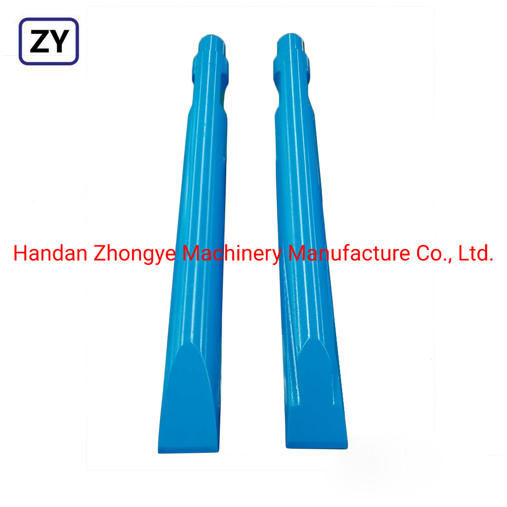 Leading Manufacturer for Rubber Diaphragm - Edt400 Edt3000 Edt2000 Hydraulic Rock Breaker Parts Chisel Tool Rod – Zhongye